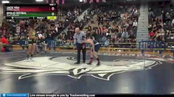 126 lbs 3rd Place Match - Jack Yeh, Spring Valley vs Emilio Roybal, Slam! Nevada