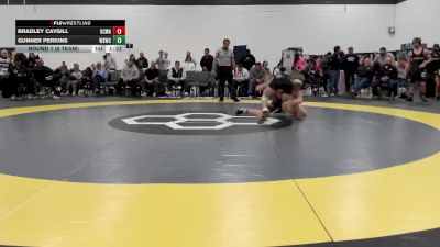 139 lbs Round 1 (6 Team) - Gunner Perkins, Westshore vs Bradley Caygill, DC Wrestling Academy