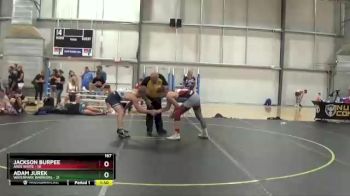 167 lbs Round 5 (6 Team) - Jackson Burpee, ARES White vs Adam Jurek, Waterpark Warriors