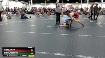 120 lbs Round 2 (8 Team) - Chris Jacobocci, Pocono Regional WC vs Colby Groce, 84 Athletes