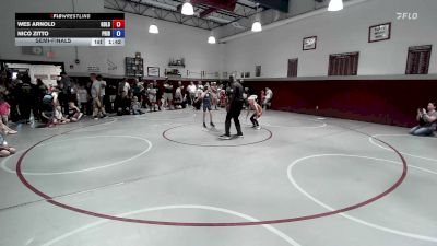 59 lbs Semifinal - Wes Arnold, All I See Is Gold Academy vs Nico Zitto, Pride WC