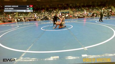 96 lbs Final - Antonio Aguilar, The Valley WC vs Jace Evers, PINnacle