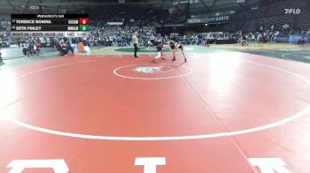 Boys 1B/2B 132 Champ. Round 1 - Torence Bonina, Ocosta vs Seth Finley, Mary Walker