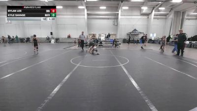 64 lbs Round 6 (8 Team) - Kyle Savage, Mat Assassins Red vs Dylan Lee, Savage WA