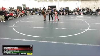 190 lbs Round 1 (4 Team) - Caoimhe Mitchell, Batavia vs Gloriann Vigniavo, Apple Valley