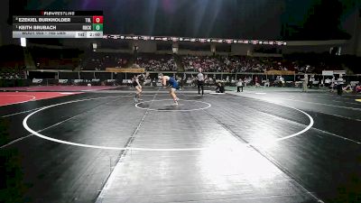 165 lbs Consi Of 8 #2 - Ezekiel Burkholder, Toledo vs Keith Brubach, Slippery Rock