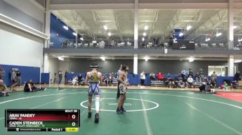 88 lbs Placement Matches (16 Team) - Arav Pandey, Terps vs Caden Steinbeck, Steel Valley Renegades