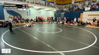 120 lbs. Cons. Round 4 - Simone Mahoney, Marshfield vs Amelia Huncovsky, Northwest (Cedar Hill)