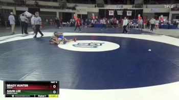 106 Elite Varsity Quarterfinal - Gavin Lee, North Hall vs Brady Hunter, Jesuit