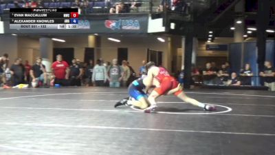 132 lbs Semis - Evan MacCallum, MWC Wrestling Academy vs Alexander Knowles, Askren Wrestling Academy