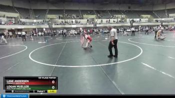 119 lbs 1st Place Match - Logan Mueller, Mollitium Wrestling Club vs LANE ANDERSEN, PINnacle Wrestling