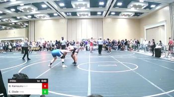 215 lbs Consi Of 32 #2 - Braysen Kamaunu, Elite WC Hawaii vs Eric Glade, Temescal Canyon WC