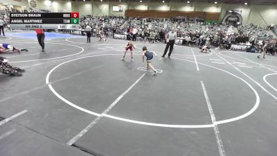 74 lbs Rr Rnd 2 - Stetson Braun, NorCal Nomads vs Angel Martinez, Team Viper