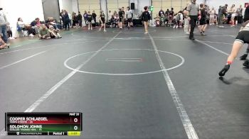 120 lbs Round 1 (4 Team) - Solomon Johns, Steller Trained Nihl vs Cooper Schlaegel, Terps Xtreme