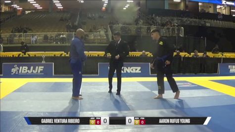 Gabriel Ventura Ribeiro vs Aaron Rufus Young 2025 Pan Jiu Jitsu IBJJF Championship