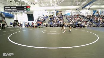 125 lbs 5th Place Match - Malila Woods, Wichita East vs Naomi Mayfield, Gardner Edgerton