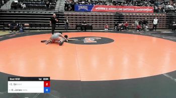 143 lbs Quarterfinal - Emily Se, Southern Oregon vs Desiree Jones, Menlo College