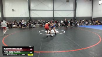 145 lbs Quarterfinal - Alexa Ortiz Marquez, Thunder Mountain Wrestling Club vs Faith Kistenmacher, Toro World Club