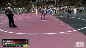 113 lbs Cons. Round 2 - Malachi Dahlen, Pelham vs Daniel Bryan, Stanhope Elmore