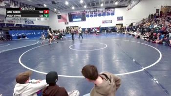 132 lbs Cons. Round 4 - Noah Irvine, Lander Valley vs Liam Green, Thunder Basin High School