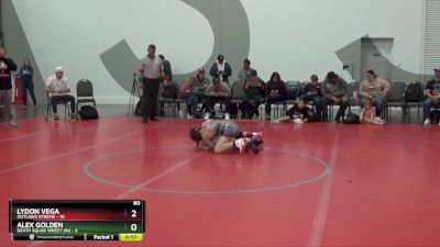 80 lbs Placement Matches (8 Team) - Alex Golden, Death Squad Wrest (IN) vs Lydon Vega, Outlaws Xtreme