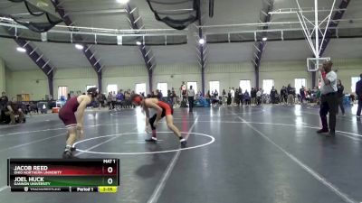 141 lbs Champ. Round 1 - Jacob Reed, Ohio Northern Univerity vs Joel Huck, Gannon University