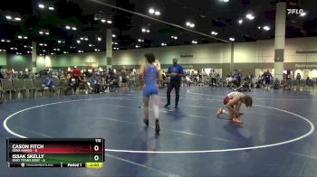 113 lbs Cross Bracket (8 Team) - Cason Fitch, Iowa Hawks vs Issak Skelly, Ohio Titans Gray