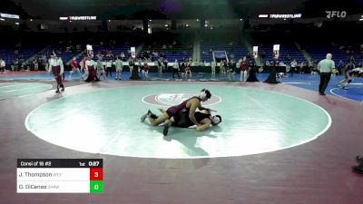 165 lbs Consi Of 16 #2 - Jake Thompson, Weymouth vs Dominic DiCenso, Shawsheen