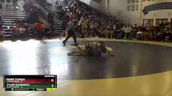 132 lbs Semis And Backside - Mark Zuniga, Shadow Ridge vs Tyler Kaahanui, SLAM Academy