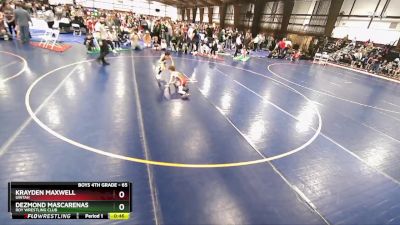 65 lbs Cons. Round 2 - Krayden Maxwell, Uintah vs Dezmond Mascarenas, Roy Wrestling Club