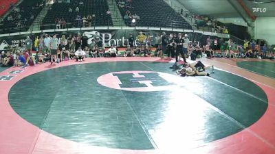 155 lbs Bohden Sowa, Washington 1 HS Boys vs Ty Adams, Idaho 1 HS Boys