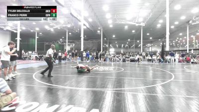134 lbs Rr Rnd 2 - Tyler Delcollo, Anchor Down - HS vs Franco Perri, Central Dauphin