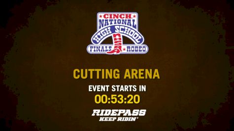 Full Replay - National High School Rodeo Association Finals: RidePass PRO - Cutting - Jul 19, 2019 at 5:50 PM EDT