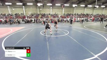 132 lbs Consi Of 8 #1 - Klayton Depuy, Beavers Wrestling vs Jonathan Valdez, New Mexico Outlaws