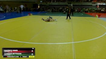 70 lbs Quarterfinals (8 Team) - Maverick Miner, Westfield vs Cameron Rettmann, Hutchinson
