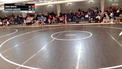 178-195 lbs Champ. Round 1 - Jackson Christen, Anslemo-Merna vs James Martin, Elevate Wrestling Academy