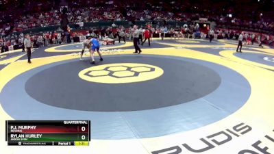 D2-157 lbs Quarterfinal - Rylan Hurley, Akron Svsm vs P.J. Murphy, Reading