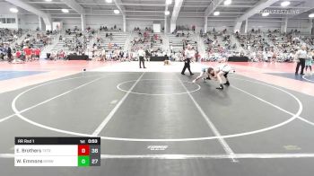 110 lbs Rr Rnd 1 - Evan Brothers, Terps Xtreme ES vs Weston Emmons, SVRWC