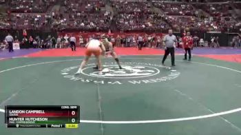 D2-190 lbs Cons. Semi - Hunter Hutcheson, Mad. Comprehensive vs Landon Campbell, Galion