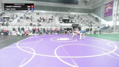 65 kg 3rd Place Match - Audrey Robinson, Legacy Elite Wrestling Club vs Gray Joyce, Wichita Training Center
