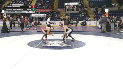 120 lbs Consolation - Johnny Moraes, Melrose vs Sean P. MacDonald, Longmeadow