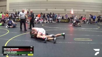 180 lbs Round 1 (6 Team) - Nathan Shafer, Beast Mode WA Green vs Peyton Wagoner, Death Squad