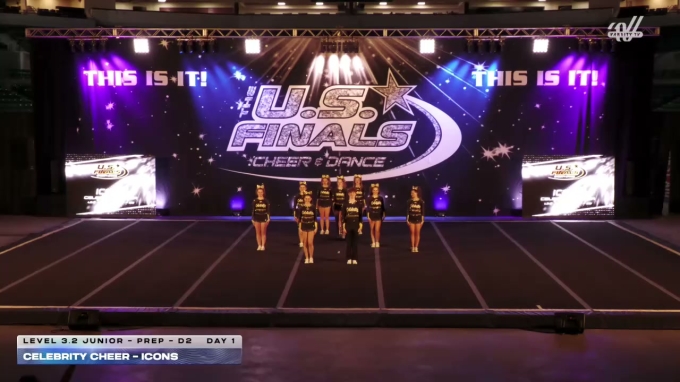 Celebrity Cheer - ICONS [2026 L3.2 Junior - PREP - D2 Day 1] 2026 The U ...