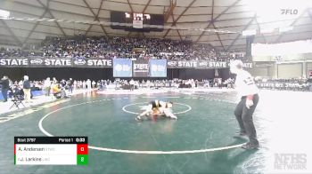 3A 113 lbs Cons. Semi - Joshua Larkins, Lincoln (Tacoma) vs Aven Andersen, Stanwood