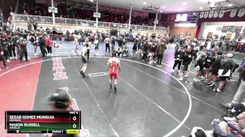 126 lbs Cons. Round 4 - Mason Russell, Othello vs Sezar Gomez Munguia, Granger