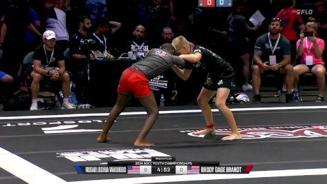 Brody Gage Brandt vs Mugabi Joshua Makorogo 2024 ADCC Kids Championship