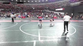 100 lbs Cons. Round 2 - Joshua Schanen, Muskego Wrestling Club vs Garrett Bodendorfer, Crass Trained