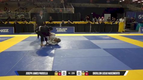 Sherllon Lucas Nascimento vs Joseph James Pardella 2025 Pan Jiu Jitsu IBJJF Championship