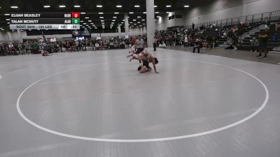 165 lbs Cons. Sub-rd Of 32 - Talan McNutt, Alabama vs Elijah Beasley, Nebraska