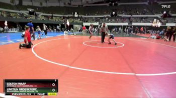 National 3-5 68 Semifinal - Colton Warf, Smithfield Youth Wrestling vs Lincoln Grosskreuz, Williamsburg Wrestling Club